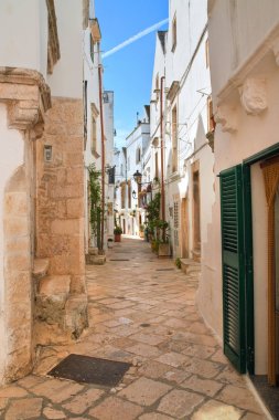 alleyway. Locorotondo. Puglia. İtalya. 