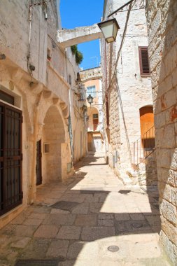 alleyway. Cisternino. Puglia. İtalya. 