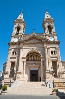 SS Bazilikası Kilisesi. Cosma ve Damiano. Alberobello. Puglia. İtalya. 