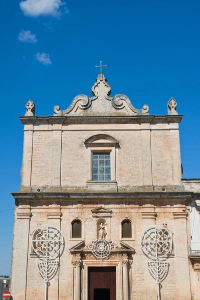 Igreja de São Francisco. Martina Franca. Puglia. Itália . — Fotografia de Stock