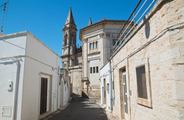 Alleyway. Alberobello. Puglia. İtalya. 