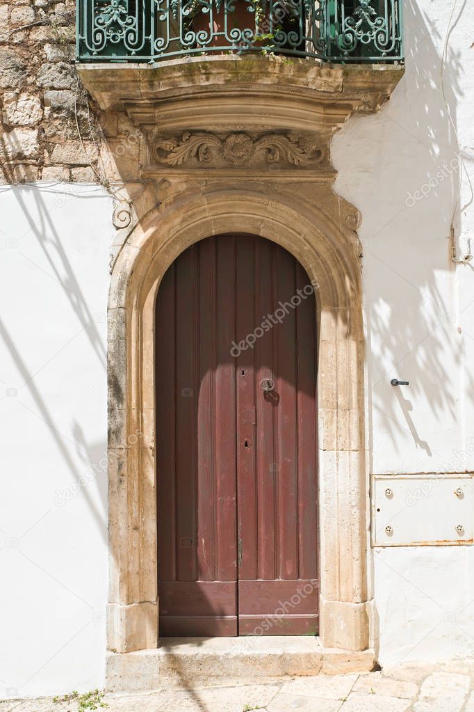 Historical palace. Martina Franca. Puglia. Italy. 