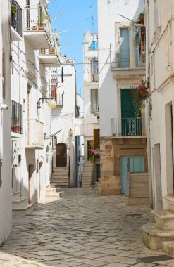 alleyway. Putignano. Puglia. İtalya. 