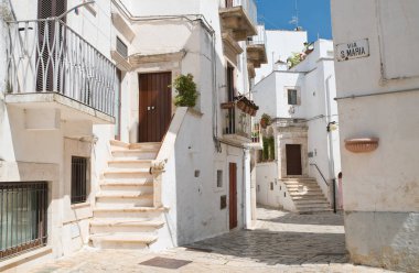 alleyway. Putignano. Puglia. İtalya. 