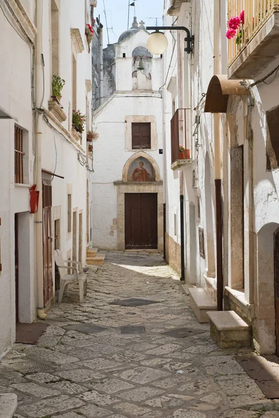 Gasse. putignano. Apulien. Italien. — Stockfoto