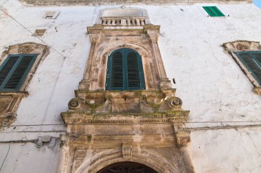 Motolese Sarayı. Martina Franca. Puglia. İtalya. 