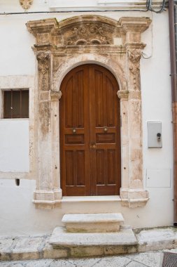 tarihi Saray. Putignano. Puglia. İtalya. 
