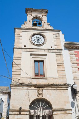 Saat Kulesi. Putignano. Puglia. İtalya. 