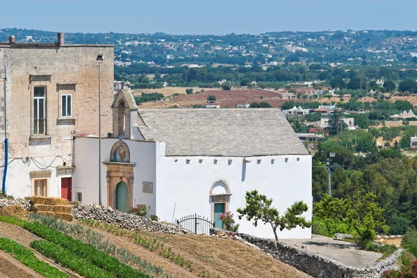 Spirito Santo-templom. Martina Franca. Puglia. Olaszország. — Stock Fotó