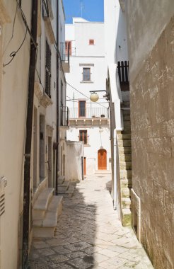alleyway. Putignano. Puglia. İtalya. 