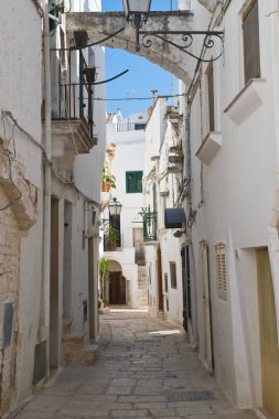 alleyway. Cisternino. Puglia. İtalya. 