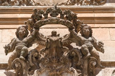 St. Domenico Kilisesi. Martina Franca. Puglia. İtalya. 