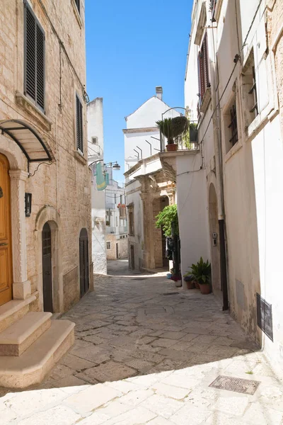 Para o beco. Noci. Puglia. Itália . — Fotografia de Stock