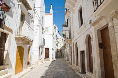 alleyway. Putignano. Puglia. İtalya. 