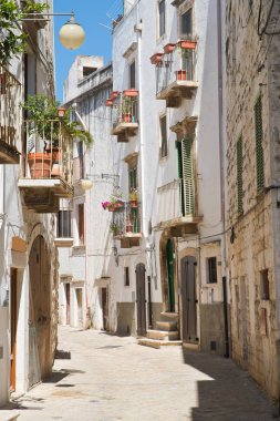 alleyway. Putignano. Puglia. İtalya. 
