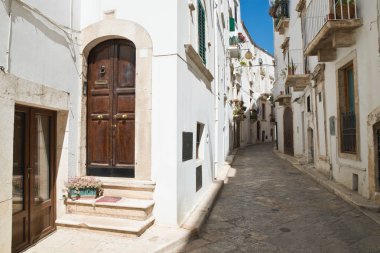alleyway. Putignano. Puglia. İtalya. 