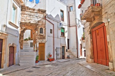 alleyway. Putignano. Puglia. İtalya. 