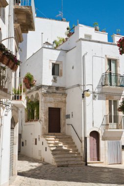 alleyway. Putignano. Puglia. İtalya. 