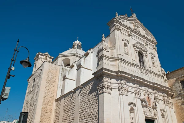 Iglesia del Carmine. Martina Franca. Puglia. Italia . — Foto de Stock