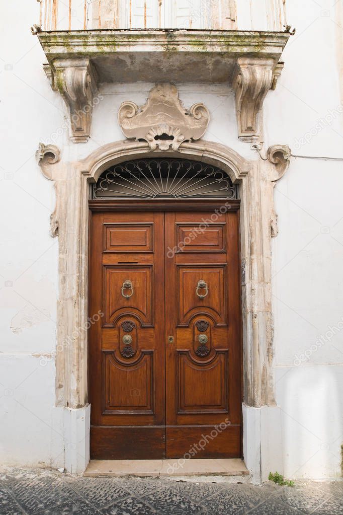 Historical palace. Martina Franca. Puglia. Italy. 