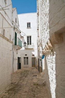alleyway. Locorotondo. Puglia. İtalya. 