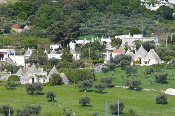 Panoramic view of Locorotondo. Puglia. Italy. — Stock Photo, Image