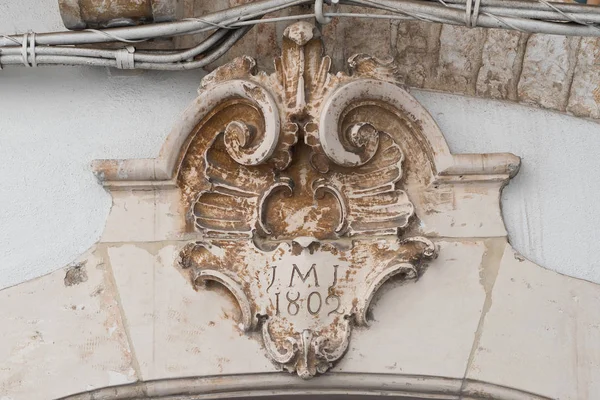 Történelmi palota. Martina Franca vagyok. Puglia vagyok. Olaszország. — Stock Fotó