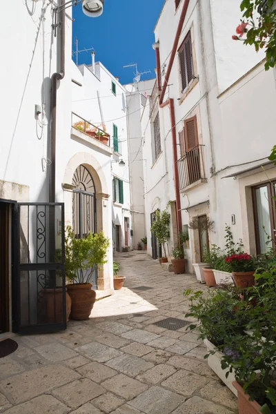 Callejuela. Noci. Puglia. Italia . — Foto de Stock