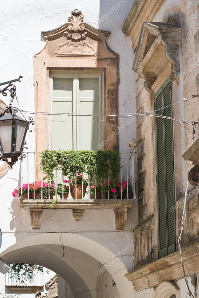 Alleyway. Martina Franca. Puglia. Italy. 