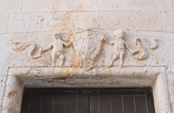 Ducal castle. Ceglie messapica. Puglia. İtalya. — Stok fotoğraf