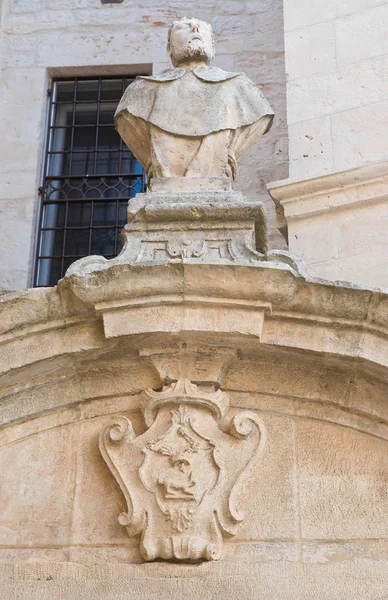 Historical palace. Ceglie Messapica. Puglia. Italy. — Stock Photo, Image