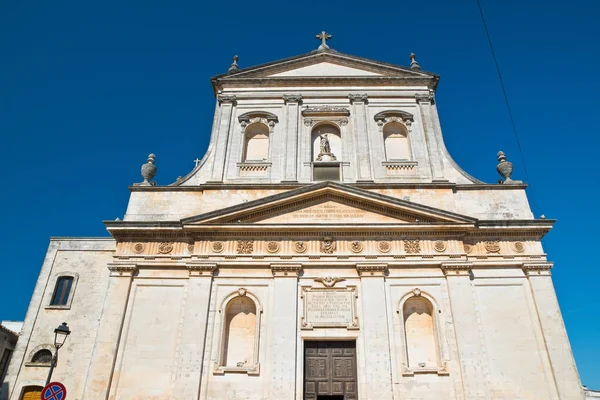 Kościół św rocco. Ceglie messapica. Puglia. Włochy. — Zdjęcie stockowe