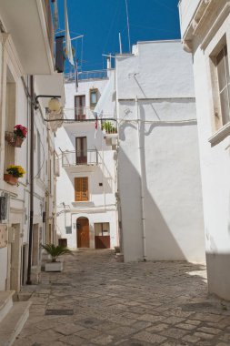 alleyway. Putignano. Puglia. İtalya. 