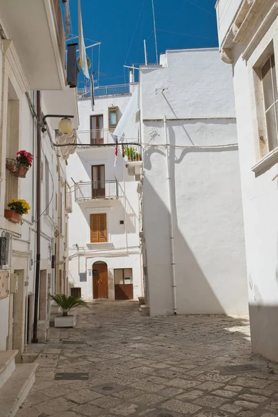 Vicolo. Putignano. Puglia. Italia . — Foto Stock