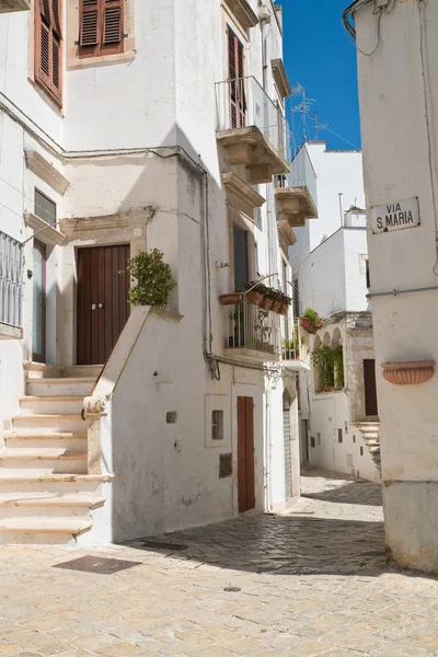 Alleyway. Putignano. Puglia. İtalya. — Stok fotoğraf