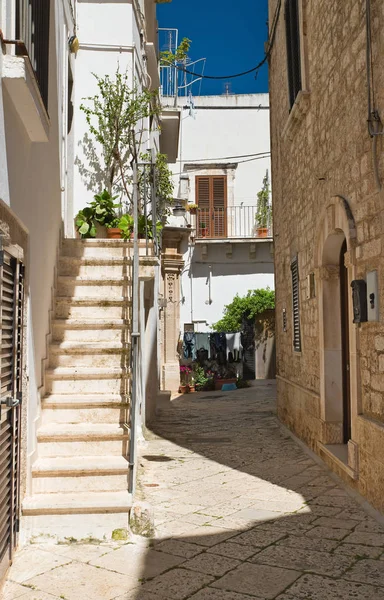 Een steegje. Een Noci. Een Puglia. Italië. — Stockfoto