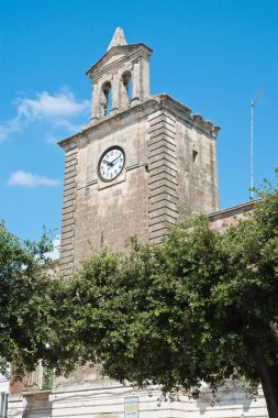 Saat Kulesi. Mottola. Puglia. İtalya. 