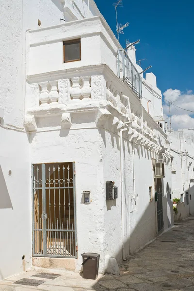 Gasse. Mottola. Apulien. Italien. — Stockfoto