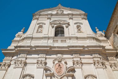 carmine Kilisesi. Martina franca. Puglia. İtalya. 