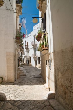 alleyway. Putignano. Puglia. İtalya. 