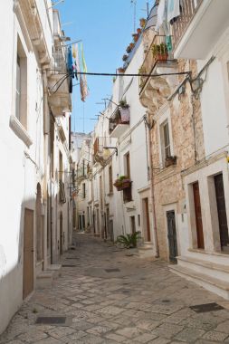 alleyway. Putignano. Puglia. İtalya. 