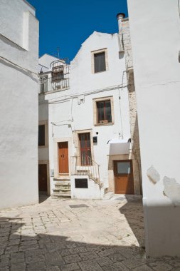 alleyway. Putignano. Puglia. İtalya. 