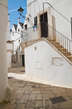 alleyway. Locorotondo. Puglia. İtalya. 