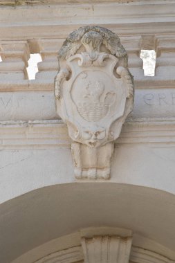 Lupoli Sarayı. Ceglie Messapica. Puglia. İtalya. 