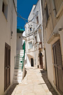 alleyway. Cisternino. Puglia. İtalya. 