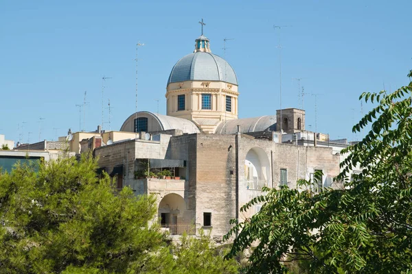 Panoramiczny widok na Massafrę. Puglia. Włochy. — Zdjęcie stockowe