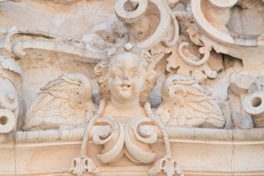 Bazilika Katedrali Martina Franca. Puglia. İtalya. 