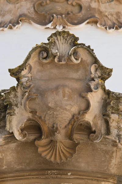 Tarihi saray. Martina Franca. Puglia. İtalya. 