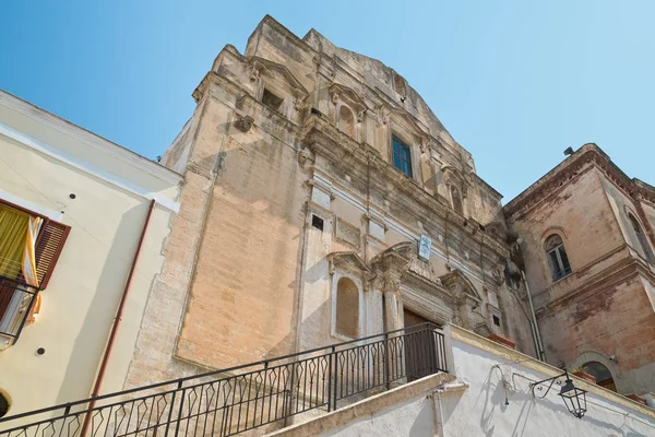 Kirche des hl. Domenico. castellaneta. Apulien. Italien. — Stockfoto