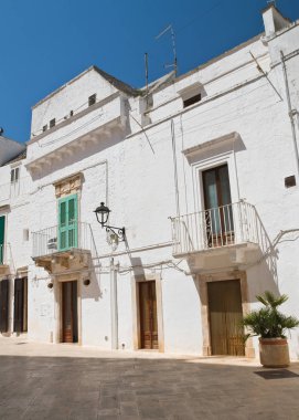 alleyway. Locorotondo. Puglia. İtalya. 